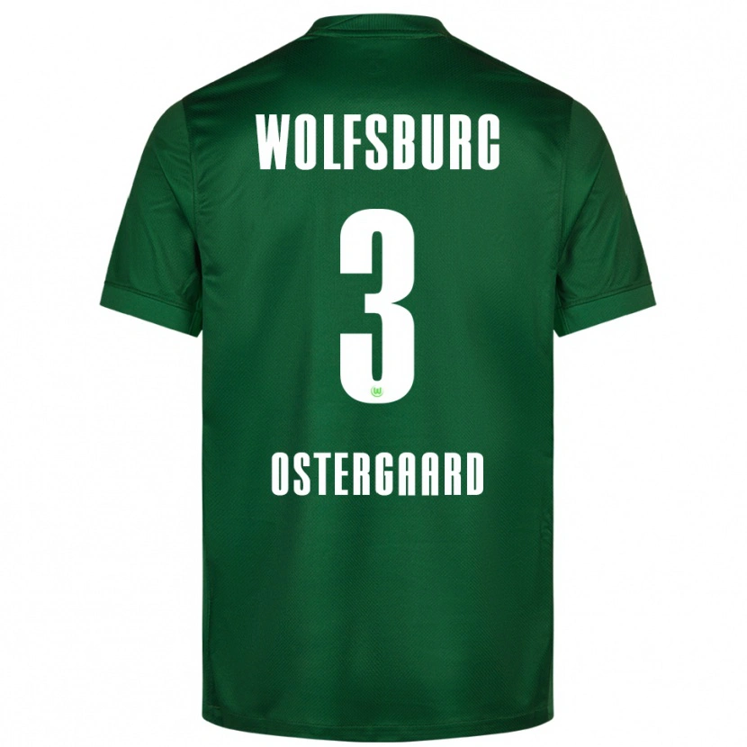 Danxen Men Christian Östergaard #3 Green White Home Jersey 2025/26 T-Shirt