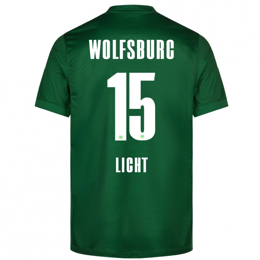 Danxen Men Philipp Licht #15 Green White Home Jersey 2025/26 T-Shirt