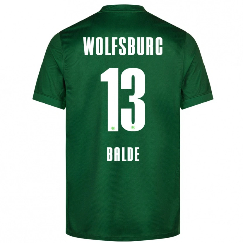 Danxen Men Saido Baldé #13 Green White Home Jersey 2025/26 T-Shirt