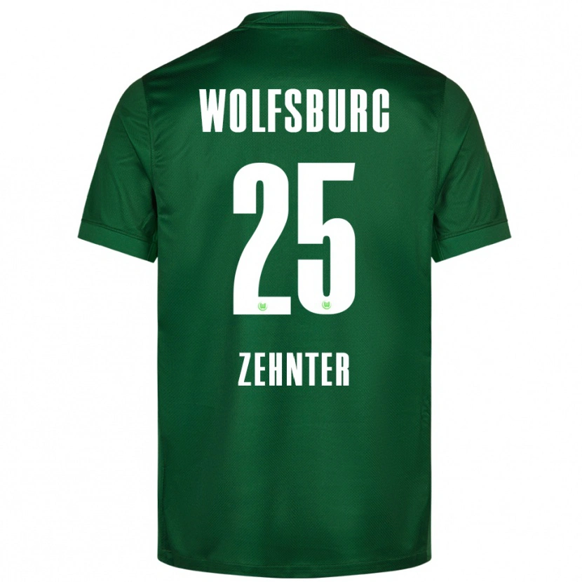 Danxen Men Aaron Zehnter #25 Green White Home Jersey 2025/26 T-Shirt