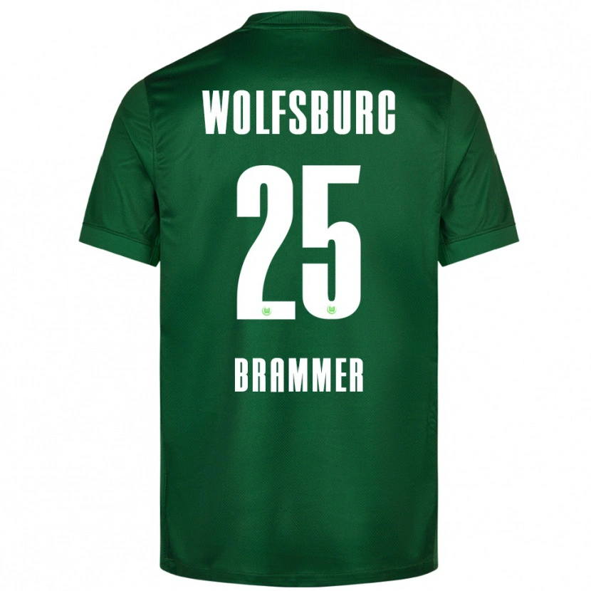 Danxen Men Ole Brammer #25 Green White Home Jersey 2025/26 T-Shirt
