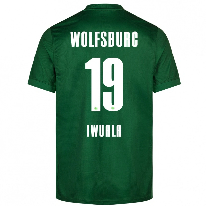Danxen Men Chisom Iwuala #19 Green White Home Jersey 2025/26 T-Shirt
