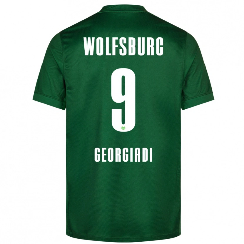 Danxen Men Alexander Georgiadi #9 Green White Home Jersey 2025/26 T-Shirt