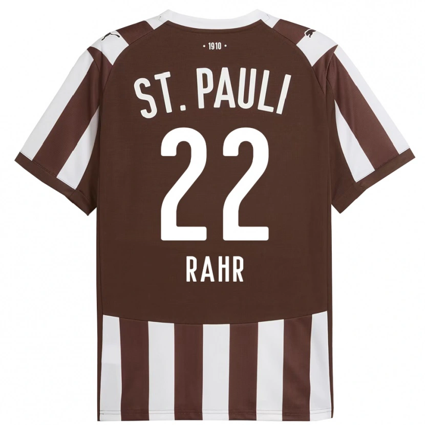 Danxen Men Calvin Rahr #22 Coffee White Home Jersey 2025/26 T-Shirt