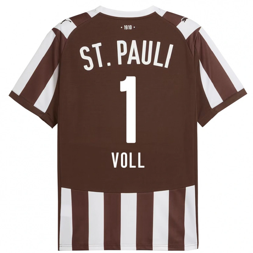 Danxen Men Ben Voll #1 Coffee White Home Jersey 2025/26 T-Shirt