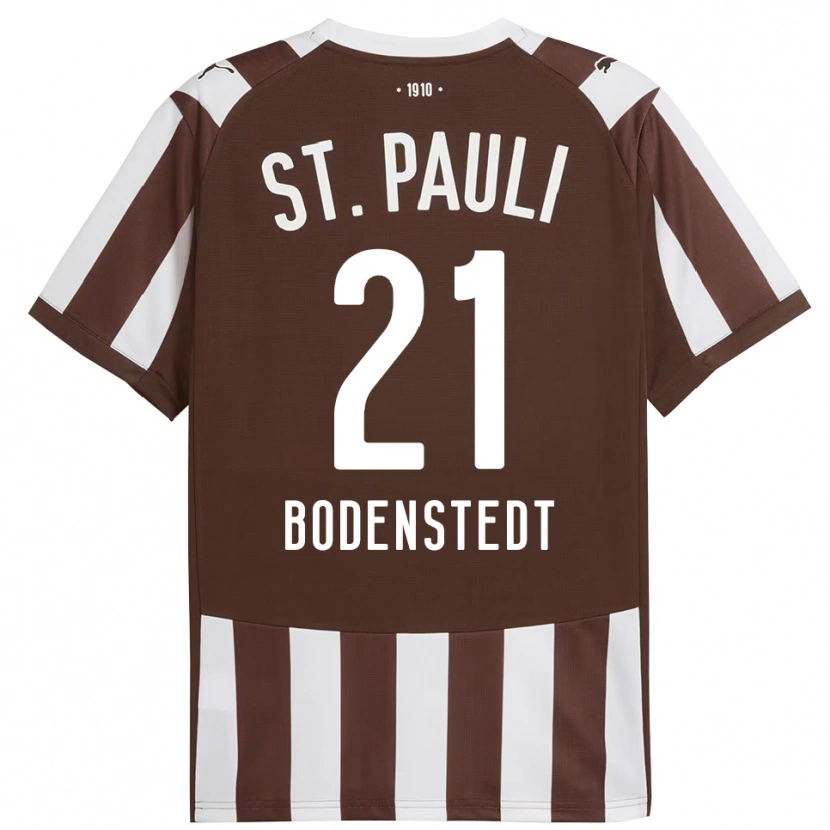 Danxen Men Paula Bodenstedt #21 Coffee White Home Jersey 2025/26 T-Shirt