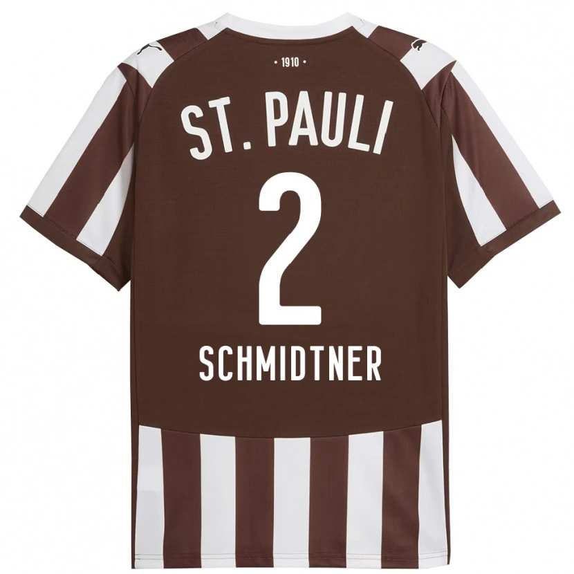 Danxen Men Victor Schmidtner #2 Coffee White Home Jersey 2025/26 T-Shirt