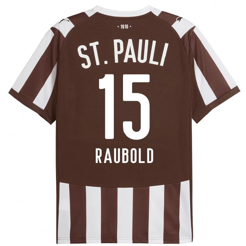 Danxen Men Jannis Raubold #15 Coffee White Home Jersey 2025/26 T-Shirt
