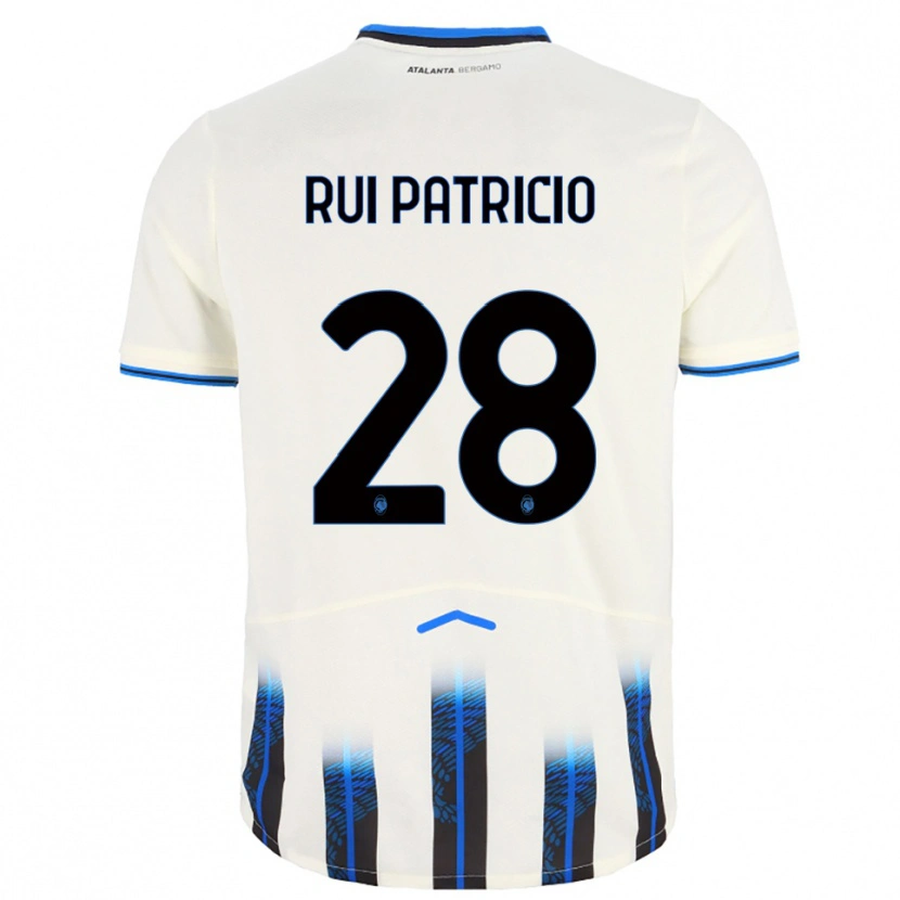 Danxen Men Rui Patricio #28 White Blue Away Jersey 2025/26 T-Shirt