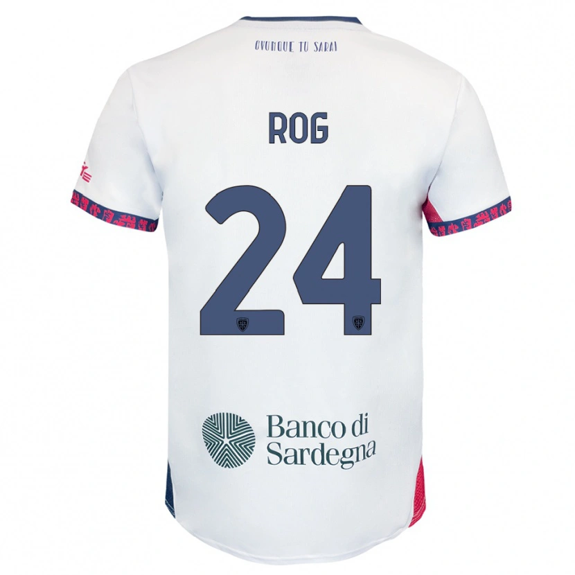 Danxen Men Marko Rog #24 White Navy Red Away Jersey 2025/26 T-Shirt