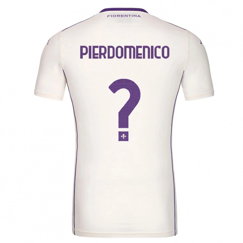 Danxen Men Jacopo Di Pierdomenico #0 White Purple Red Away Jersey 2025/26 T-Shirt