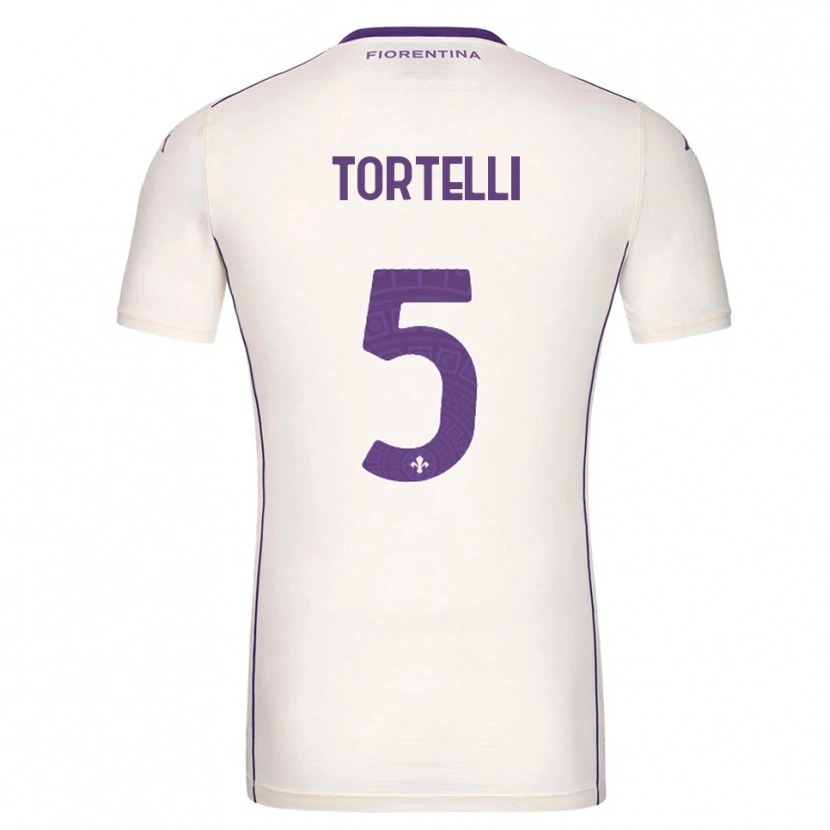 Danxen Men Alice Tortelli #5 White Purple Red Away Jersey 2025/26 T-Shirt