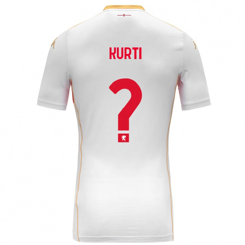 Danxen Men Darli Kurti #0 White Red Away Jersey 2025/26 T-Shirt