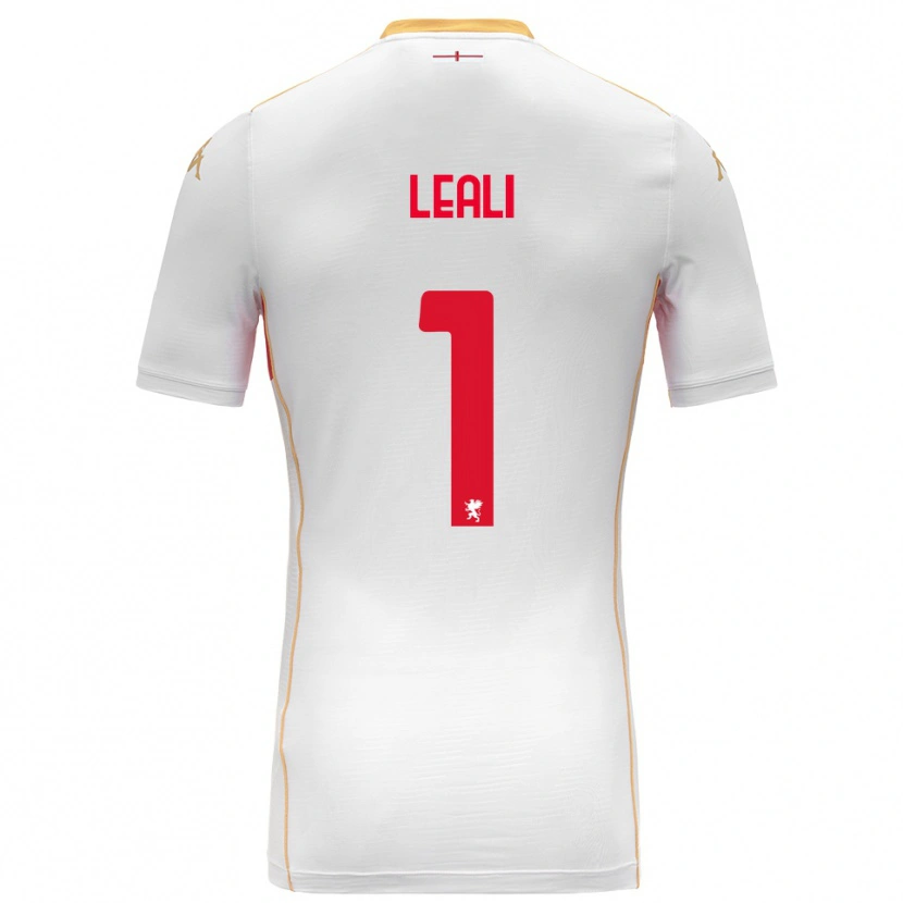 Danxen Men Nicola Leali #1 White Red Away Jersey 2025/26 T-Shirt