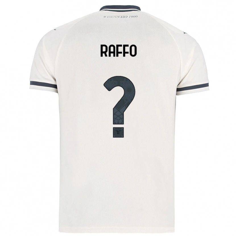 Danxen Men Edoardo Raffo #0 White Navy Away Jersey 2025/26 T-Shirt