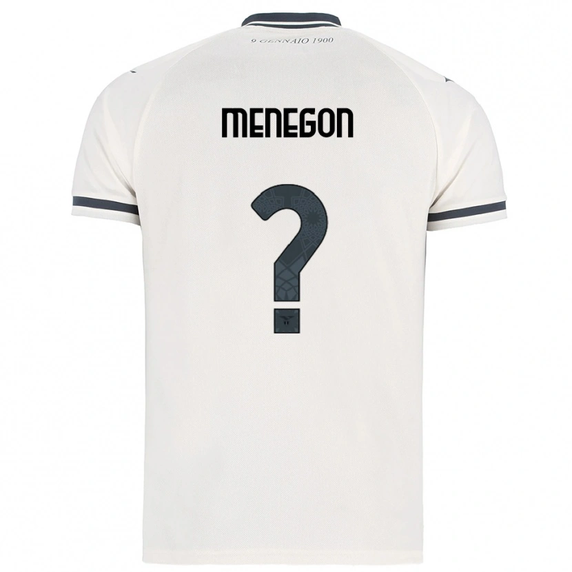 Danxen Men Riccardo Menegon #0 White Navy Away Jersey 2025/26 T-Shirt