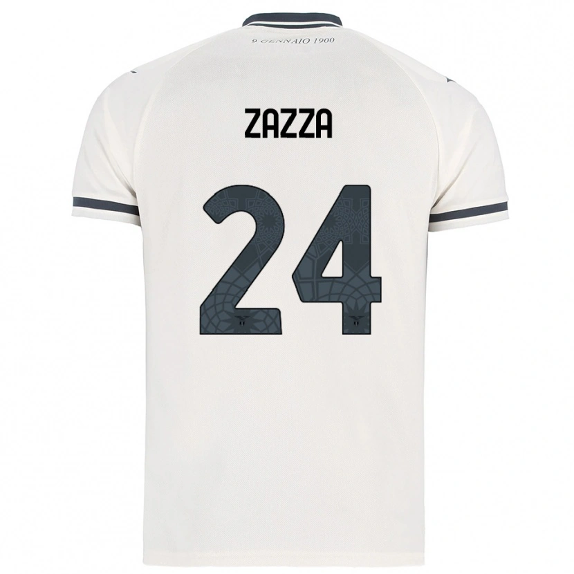 Danxen Men Matteo Zazza #24 White Navy Away Jersey 2025/26 T-Shirt