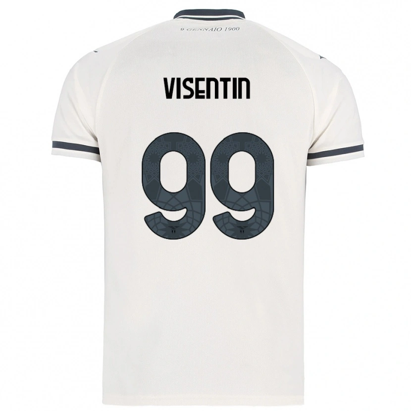 Danxen Men Noemi Visentin #99 White Navy Away Jersey 2025/26 T-Shirt