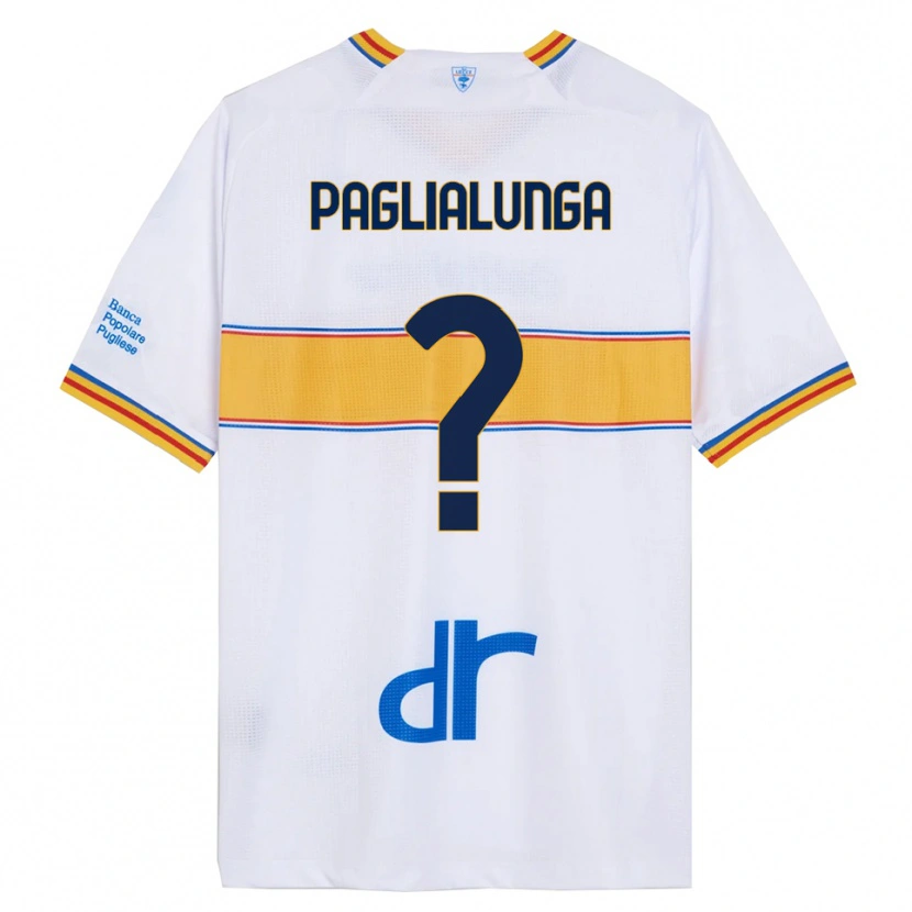 Danxen Men Robert Paglialunga #0 White Yellow Away Jersey 2025/26 T-Shirt