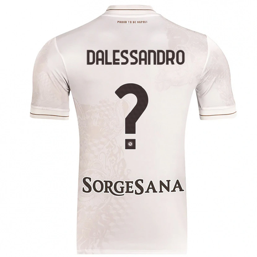 Danxen Men Nicola Dalessandro #0 Champagne Brown Away Jersey 2025/26 T-Shirt