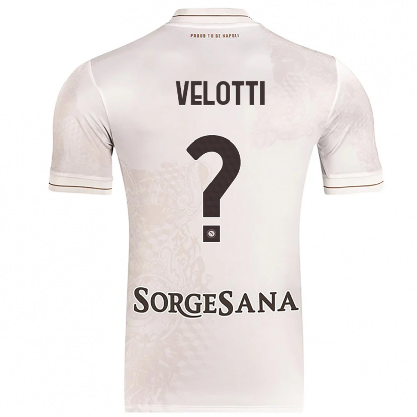 Danxen Men Christian Velotti #0 Champagne Brown Away Jersey 2025/26 T-Shirt