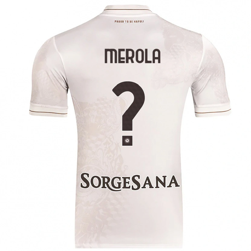 Danxen Men Marco Merola #0 Champagne Brown Away Jersey 2025/26 T-Shirt