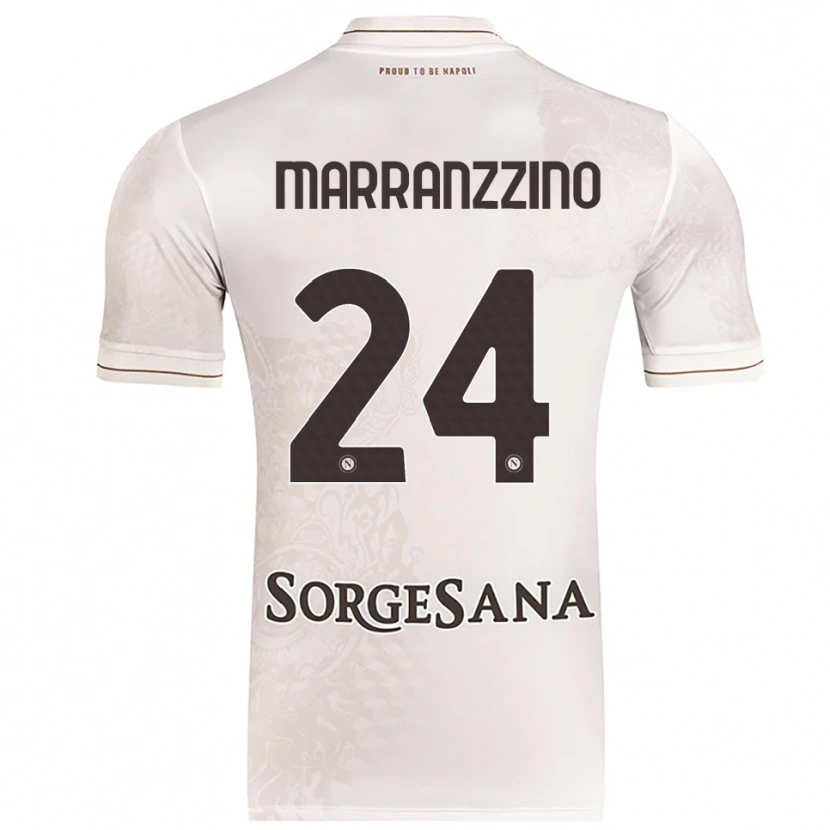 Danxen Men Pasquale Marranzzino #24 Champagne Brown Away Jersey 2025/26 T-Shirt