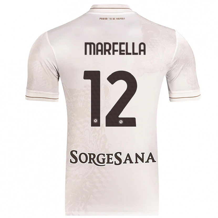 Danxen Men Davide Marfella #12 Champagne Brown Away Jersey 2025/26 T-Shirt