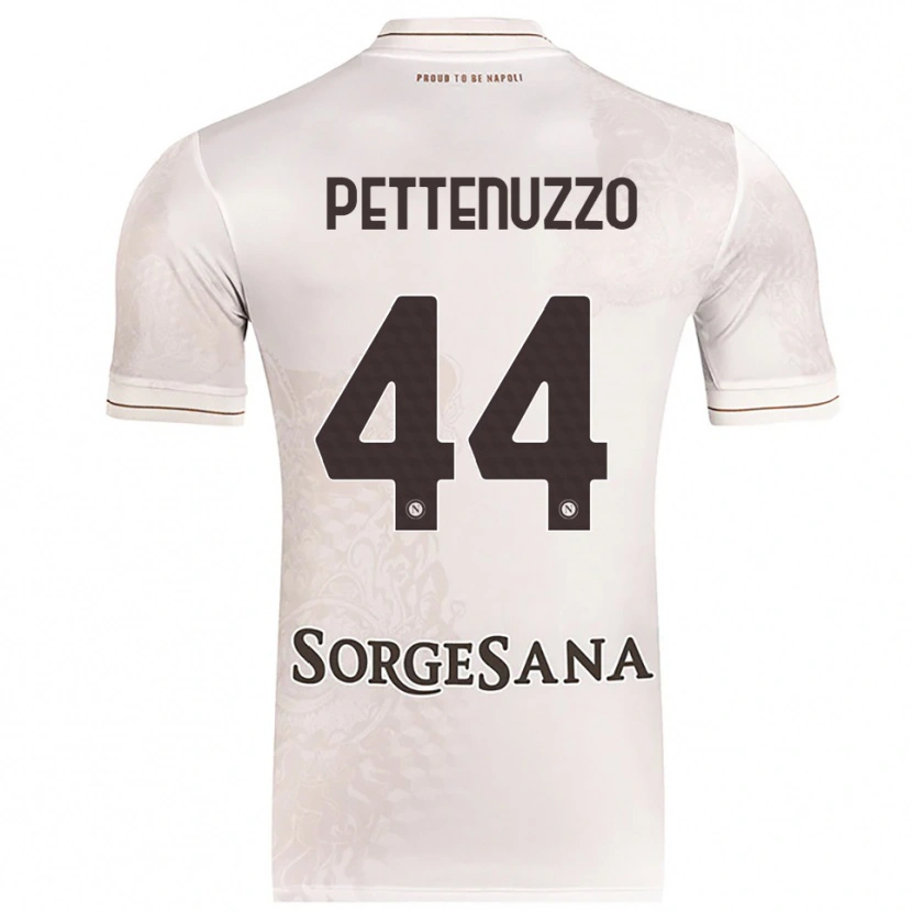 Danxen Men Tecla Pettenuzzo #44 Champagne Brown Away Jersey 2025/26 T-Shirt