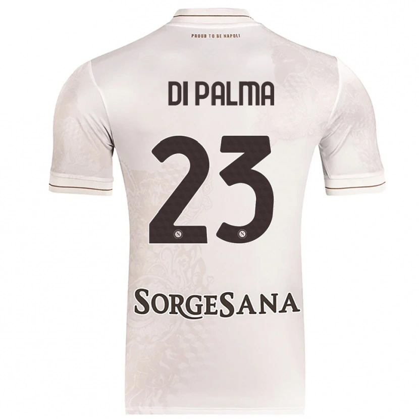 Danxen Men Manuel Di Palma #23 Champagne Brown Away Jersey 2025/26 T-Shirt