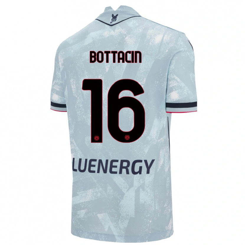 Danxen Men Enrico Bottacin #16 Light Blue Black Away Jersey 2025/26 T-Shirt