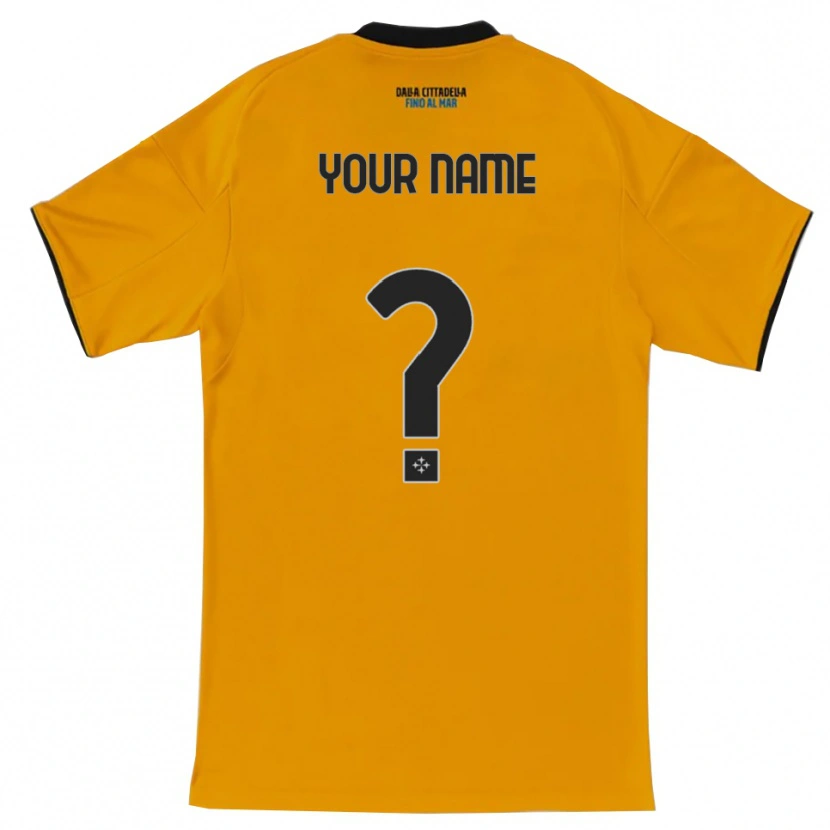 Danxen Men Your Name #0 Orange Blue Away Jersey 2025/26 T-Shirt