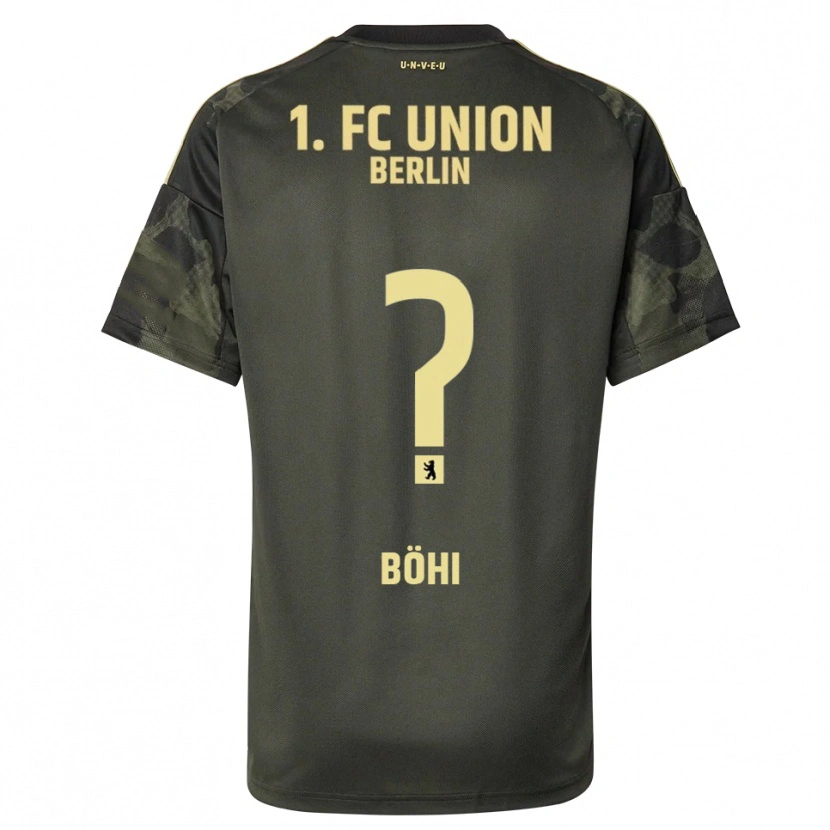 Danxen Men Nadine Böhi #0 Dark Green Black Away Jersey 2025/26 T-Shirt