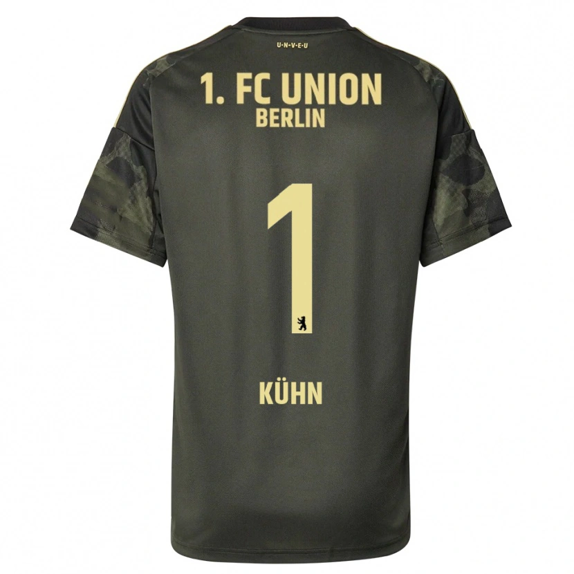 Danxen Men Samuel Kühn #1 Dark Green Black Away Jersey 2025/26 T-Shirt