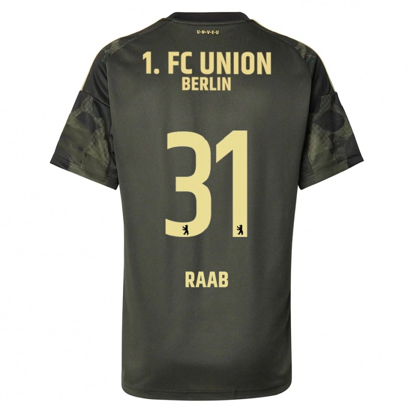 Danxen Men Matheo Raab #31 Dark Green Black Away Jersey 2025/26 T-Shirt
