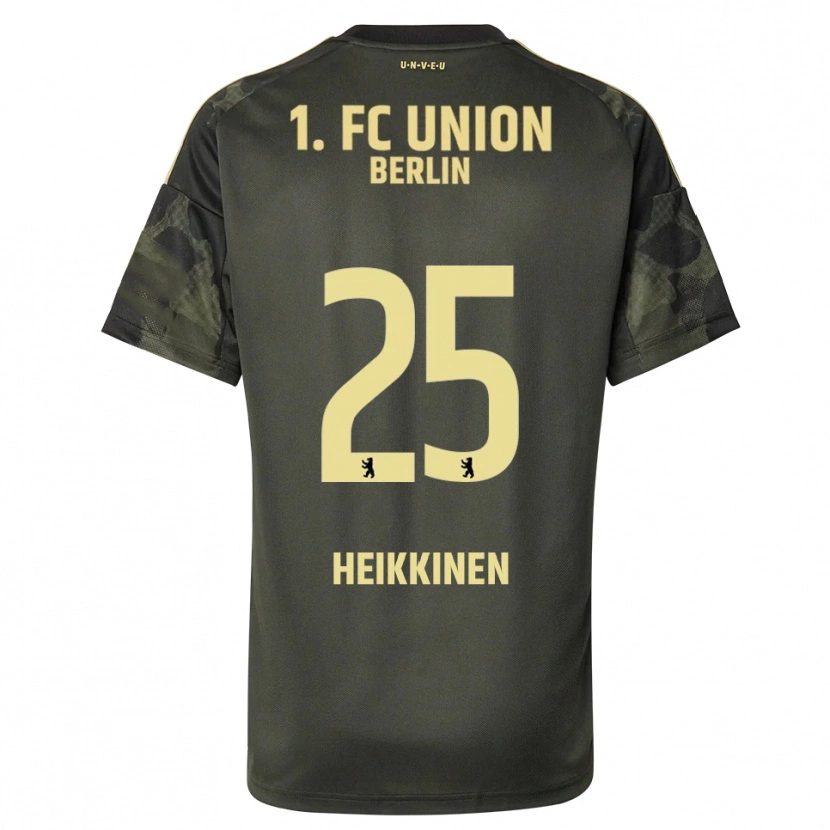 Danxen Men Ida Heikkinen #25 Dark Green Black Away Jersey 2025/26 T-Shirt