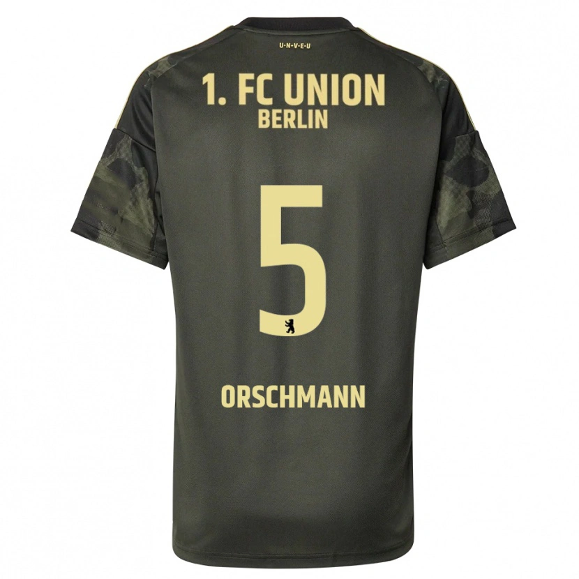 Danxen Men Katja Orschmann #5 Dark Green Black Away Jersey 2025/26 T-Shirt