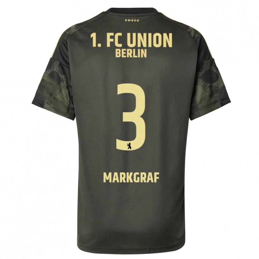 Danxen Men Andrik Markgraf #3 Dark Green Black Away Jersey 2025/26 T-Shirt