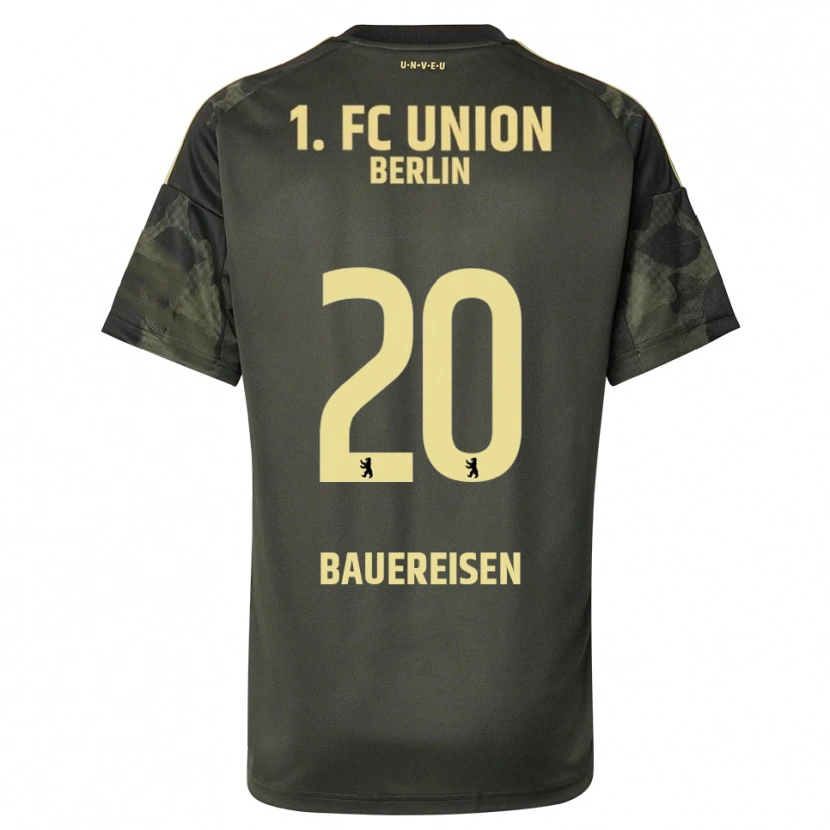 Danxen Men Nele Bauereisen #20 Dark Green Black Away Jersey 2025/26 T-Shirt