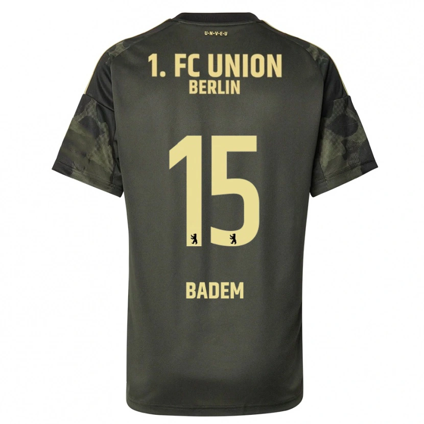 Danxen Men Mert Badem #15 Dark Green Black Away Jersey 2025/26 T-Shirt