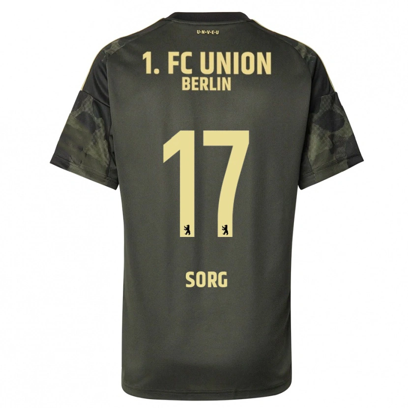 Danxen Men Leonard Sorg #17 Dark Green Black Away Jersey 2025/26 T-Shirt