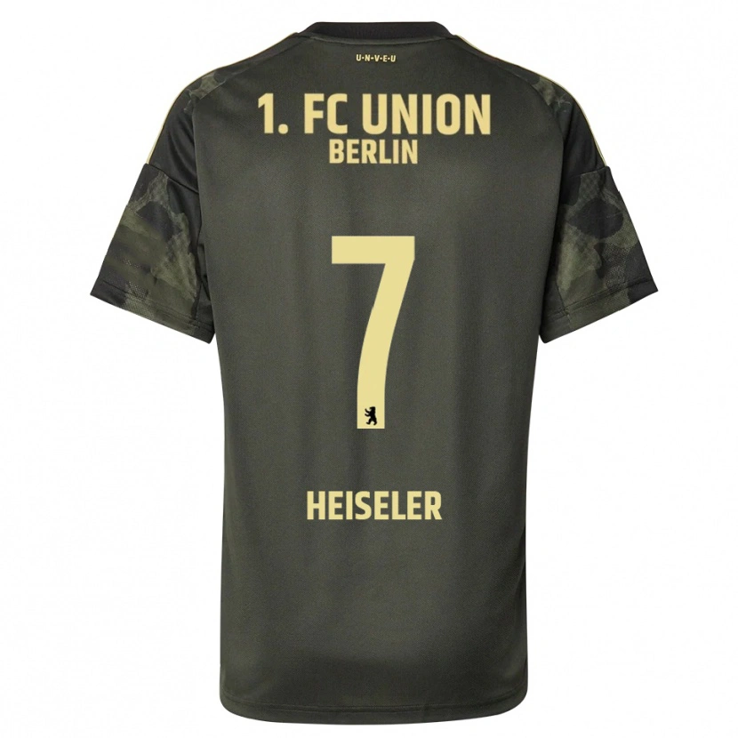Danxen Men Lisa Heiseler #7 Dark Green Black Away Jersey 2025/26 T-Shirt