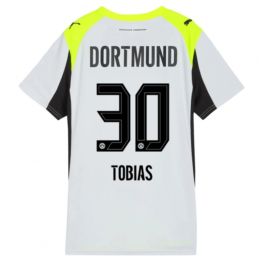Danxen Men Vogt Tobias #30 Fluorescent Yellow Away Jersey 2025/26 T-Shirt
