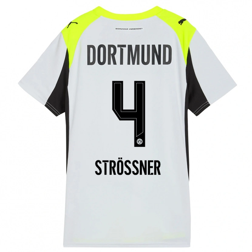 Danxen Men Lenni Strößner #4 Fluorescent Yellow Away Jersey 2025/26 T-Shirt