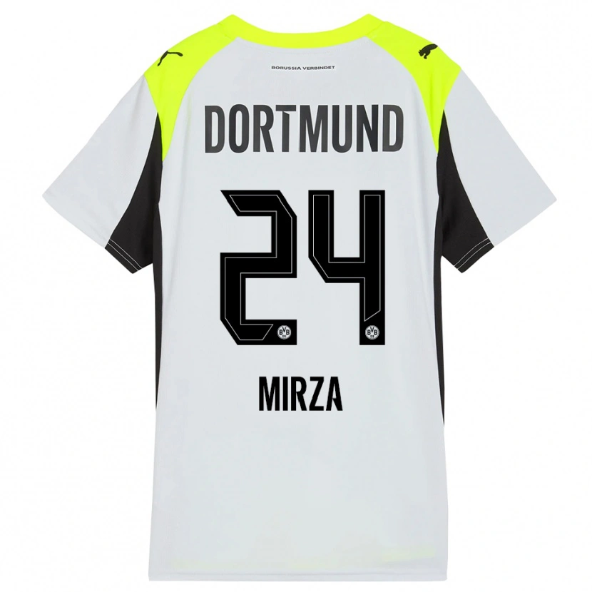 Danxen Men Marwan-Omir Mirza #24 Fluorescent Yellow Away Jersey 2025/26 T-Shirt