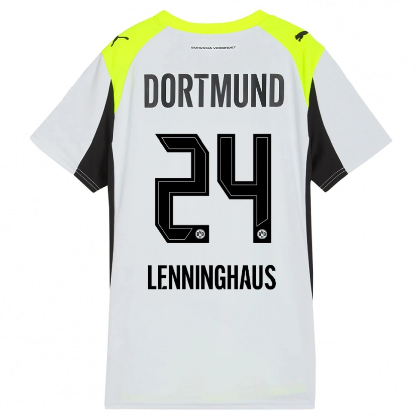 Danxen Men Mika Lenninghaus #24 Fluorescent Yellow Away Jersey 2025/26 T-Shirt
