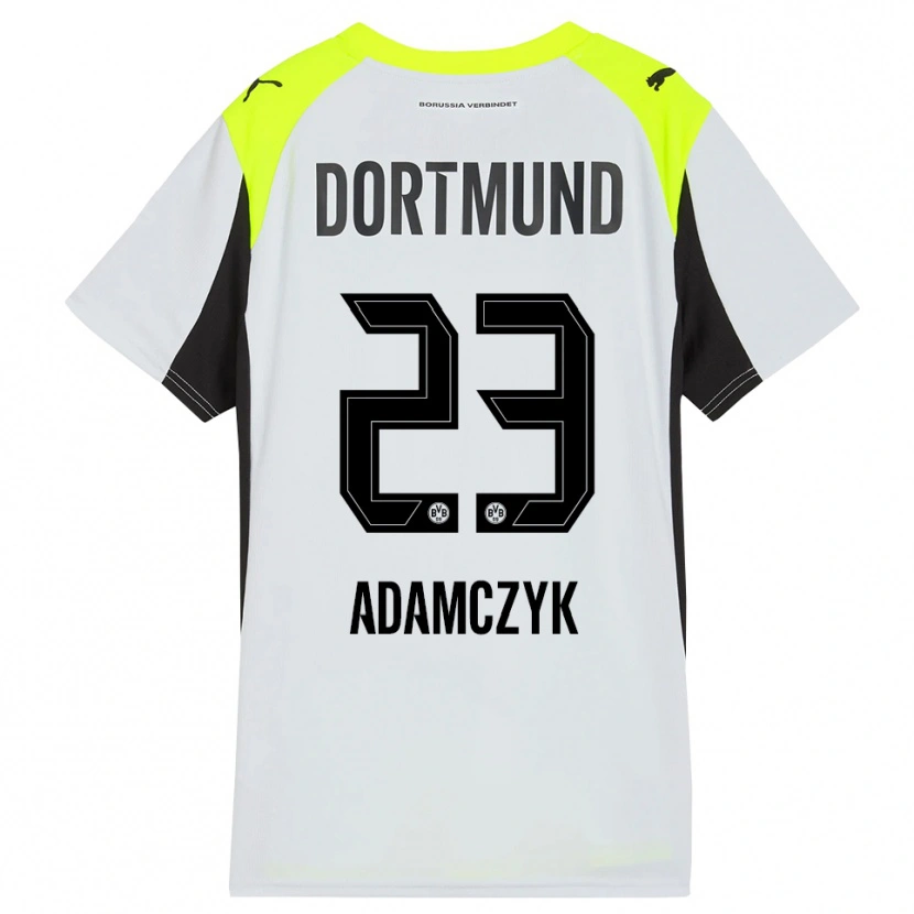 Danxen Men Nico Adamczyk #23 Fluorescent Yellow Away Jersey 2025/26 T-Shirt