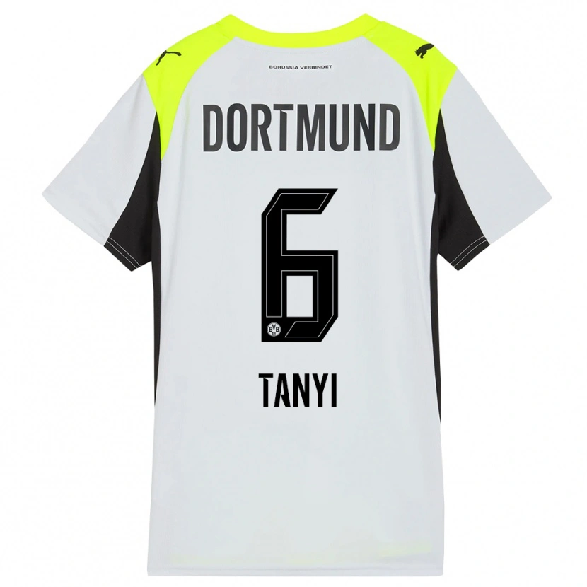 Danxen Men Paul Tanyi #6 Fluorescent Yellow Away Jersey 2025/26 T-Shirt