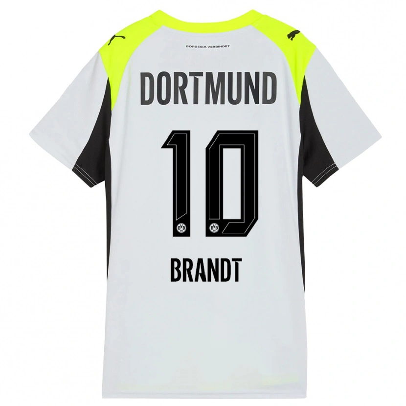 Danxen Men Julian Brandt #10 Fluorescent Yellow Away Jersey 2025/26 T-Shirt