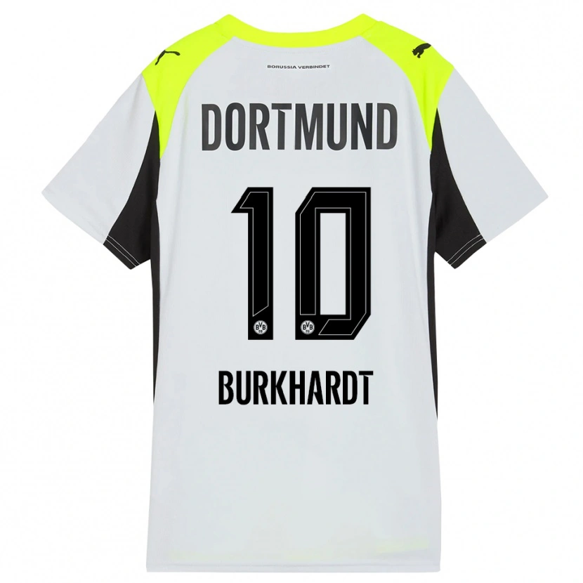 Danxen Men Till Burkhardt #10 Fluorescent Yellow Away Jersey 2025/26 T-Shirt